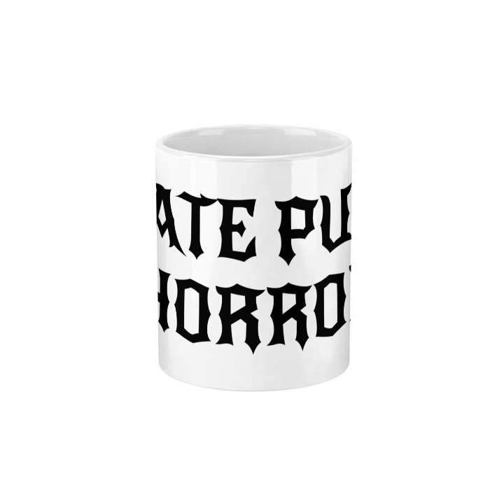 Skate Punk Horror White Coffee Mug