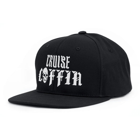 Corona Skull Black Snapback Hat