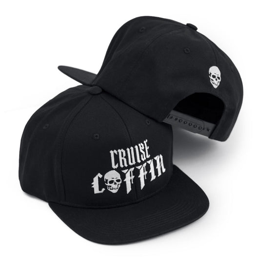 Corona Skull Black Snapback Hat