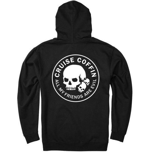 All My Friends Are Evil Zip-Up Hoodie