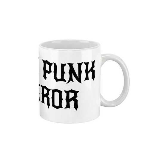 Skate Punk Horror White Coffee Mug