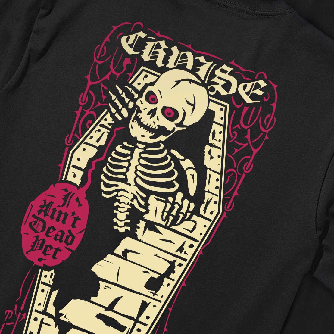 I Ain't Dead Yet Black T-Shirt