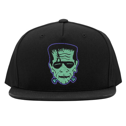 Frankenstein's Monster Black Snapback Hat