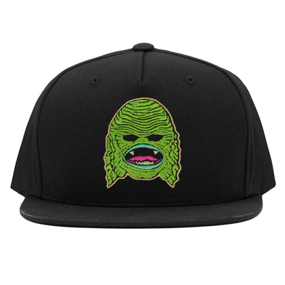 Creature Black Snapback Hat