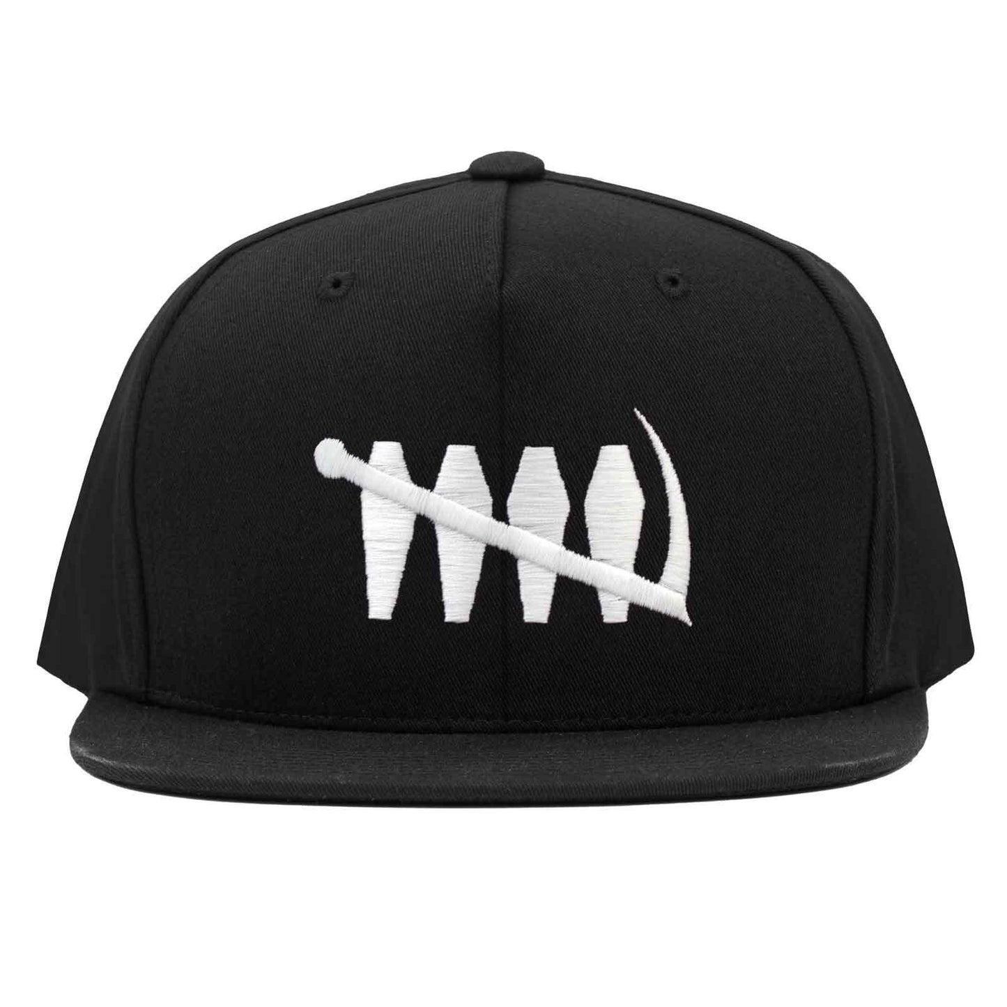 Reaper Tally Marks Black Snapback Hat