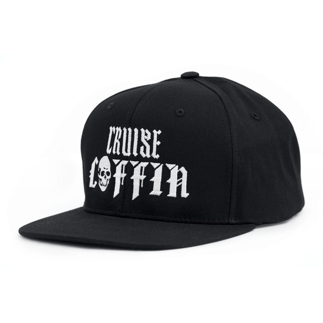 Corona Skull Black Snapback Hat