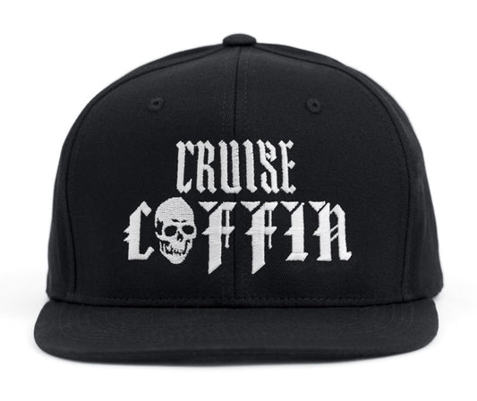 Corona Skull Black Snapback Hat