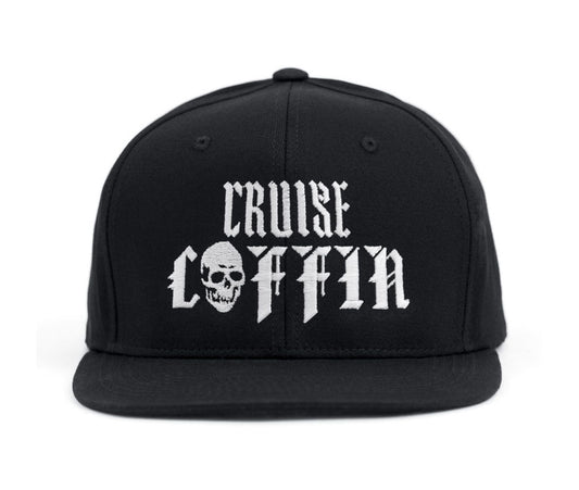 Corona Skull Black Snapback Hat